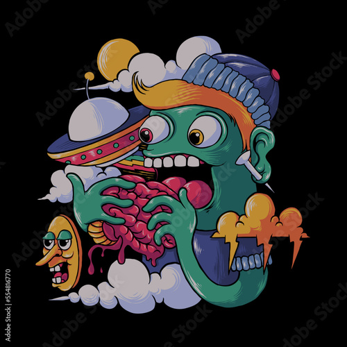 greedy alien