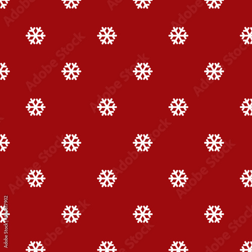 seamless pattern with snowflakes
