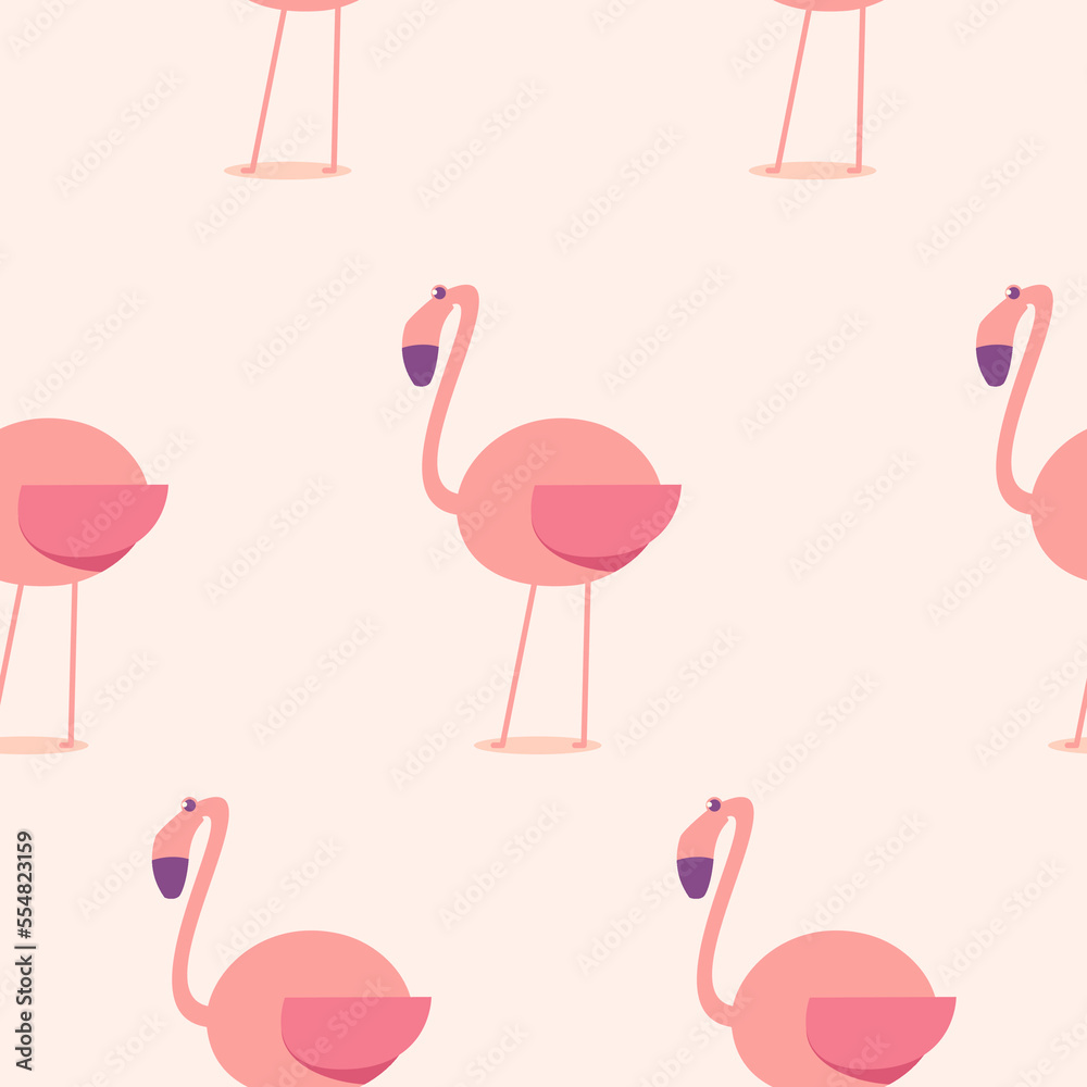 Cute flamingo pattern. flamingo illustration pattern. Flat Vector Illustration.
Cute flamingo pattern. flamingo illustration pattern. Flat Vector Illustration.