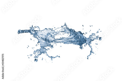 water splash isolated on white background