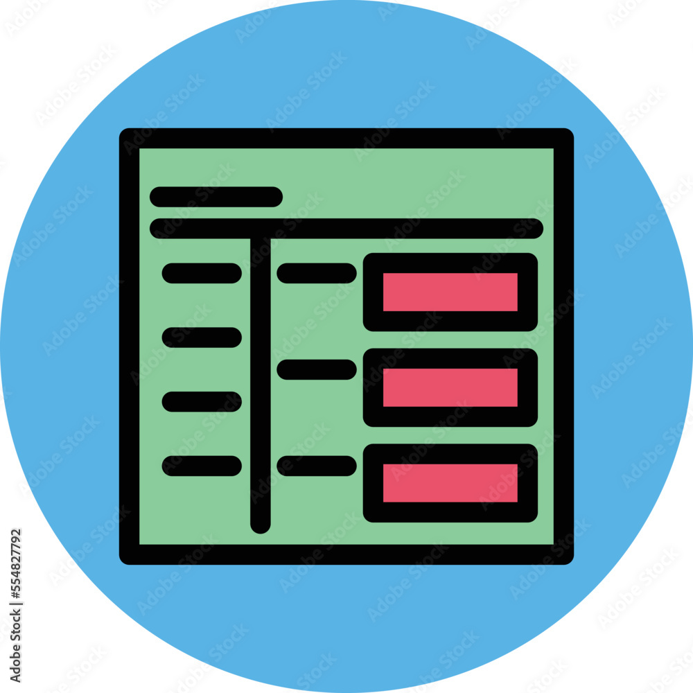 Content Page Vector Icon
Content Page Vector Icon