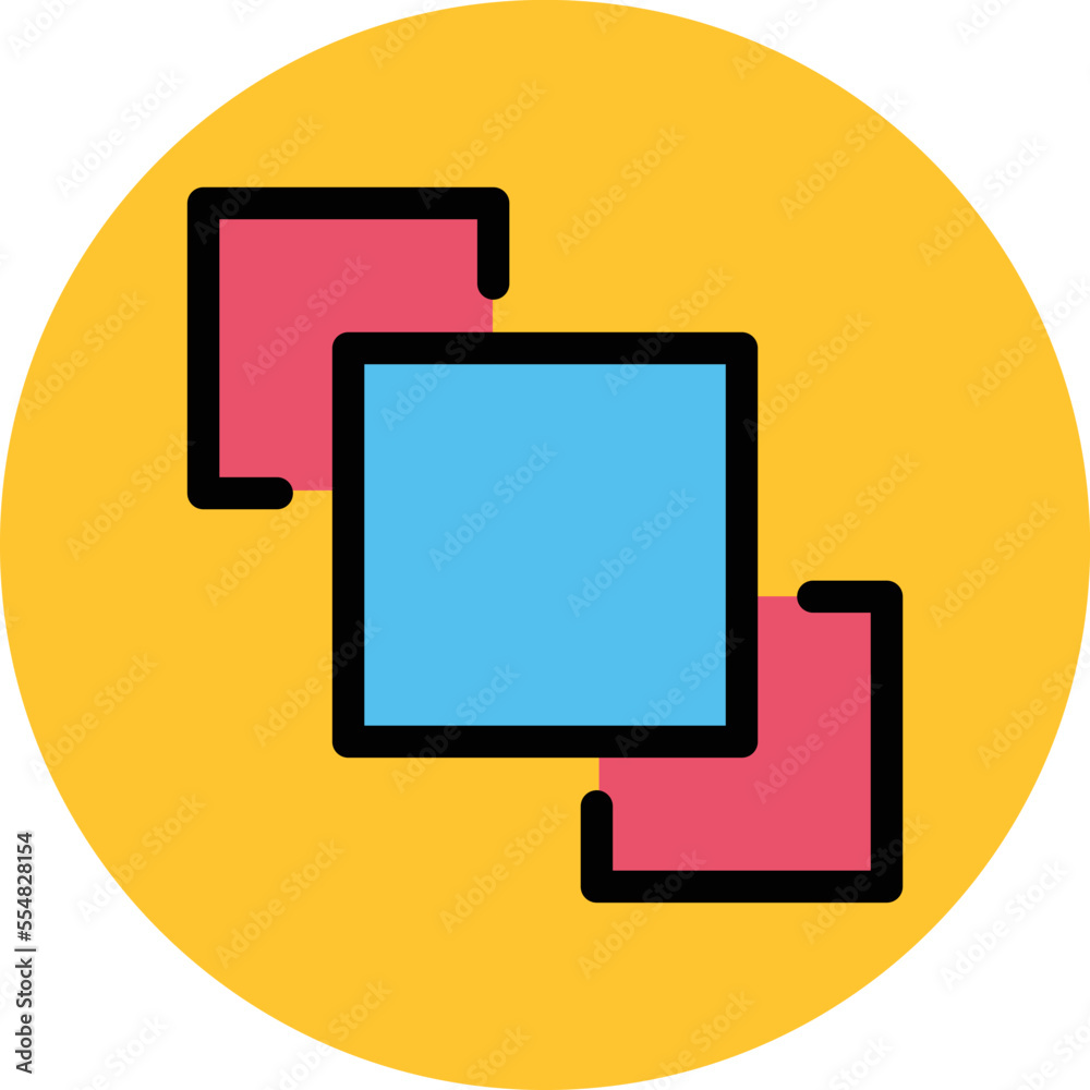 Square Shape Vector Icon Square Shape Vector Icon