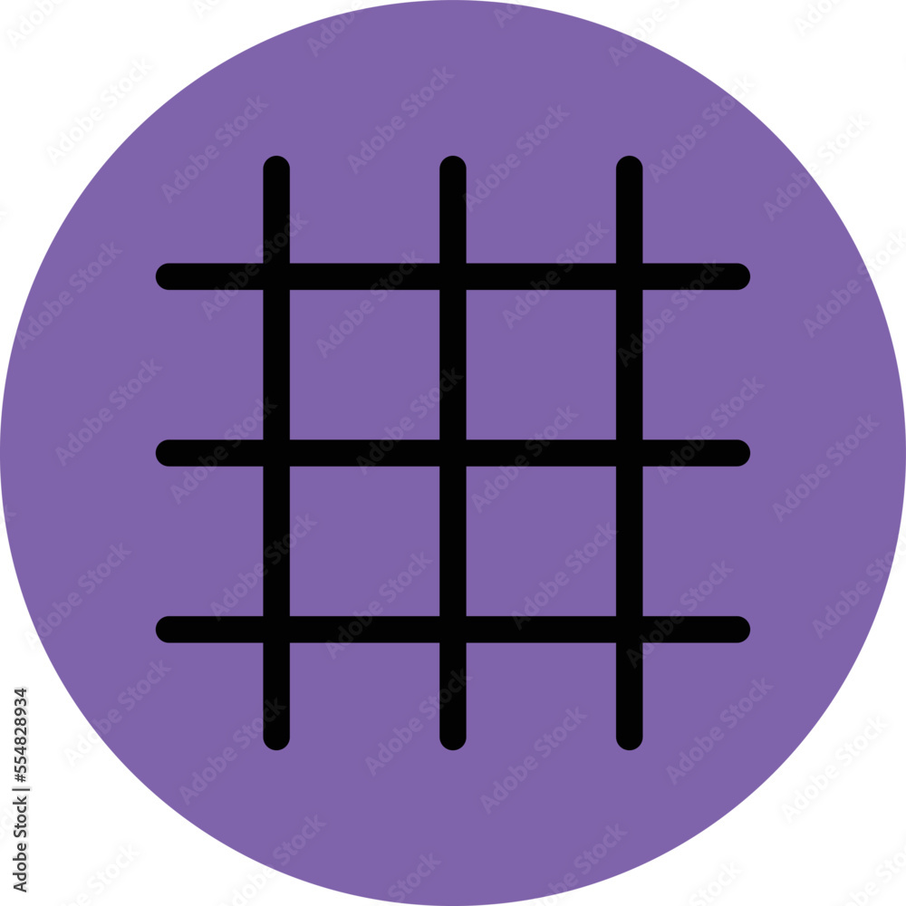 Grid Vector Icon
