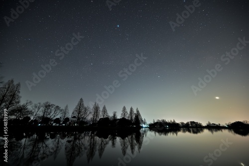 冬の星空風景