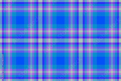 Plaid pattern texture. Check fabric textile. Seamless background vector tartan. © SolaruS