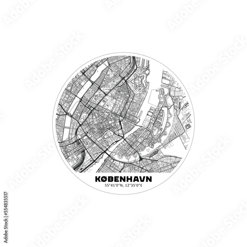 Mappa Copenaghen photo