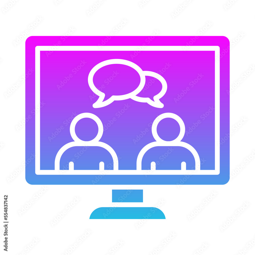 Online Meeting Icon