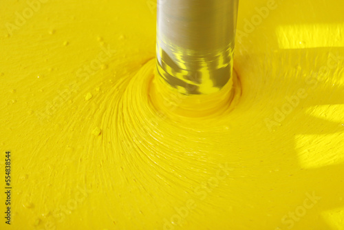 production of general industrial paints or wood paints