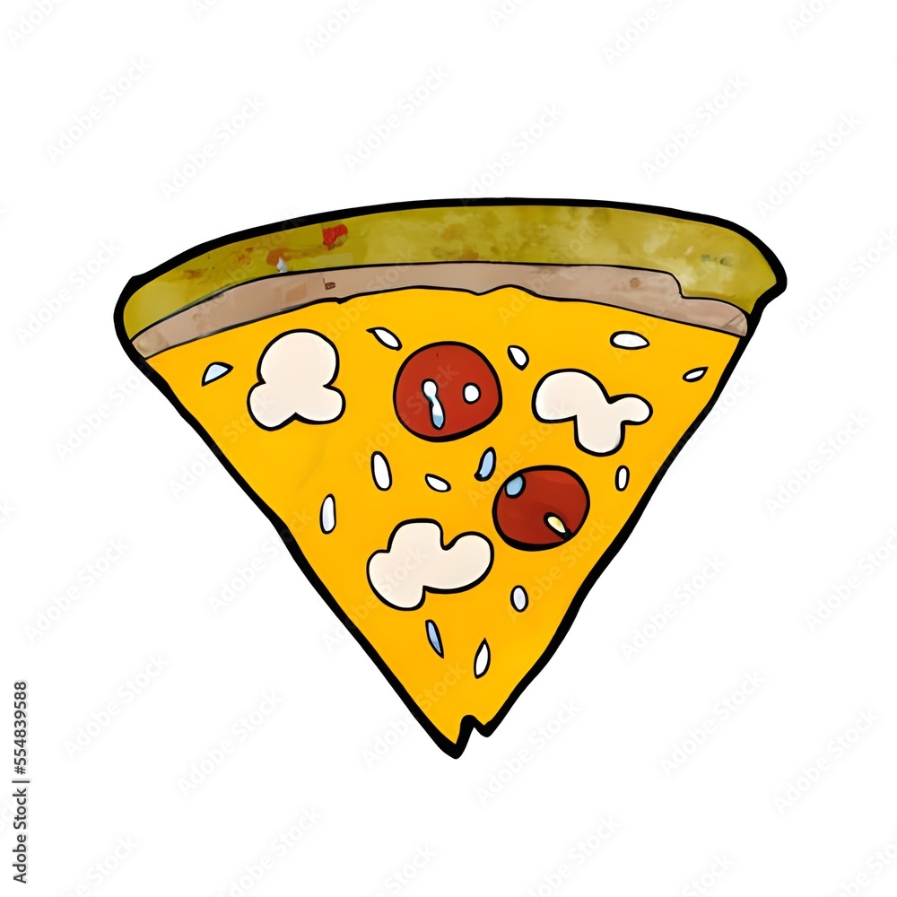 Draw a cartoon pizza. Generative AI. Draw a cartoon pizza. Generative AI.