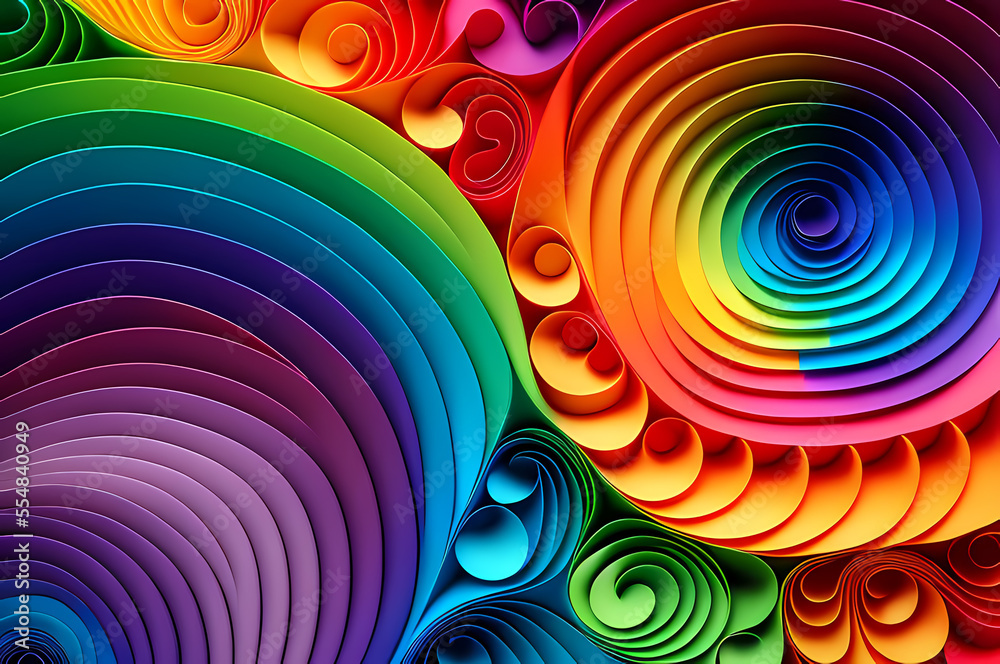 custom made wallpaper toronto digitalSeamless Abstract Colorful Design, texture, curvy and artistic Illustration pattern