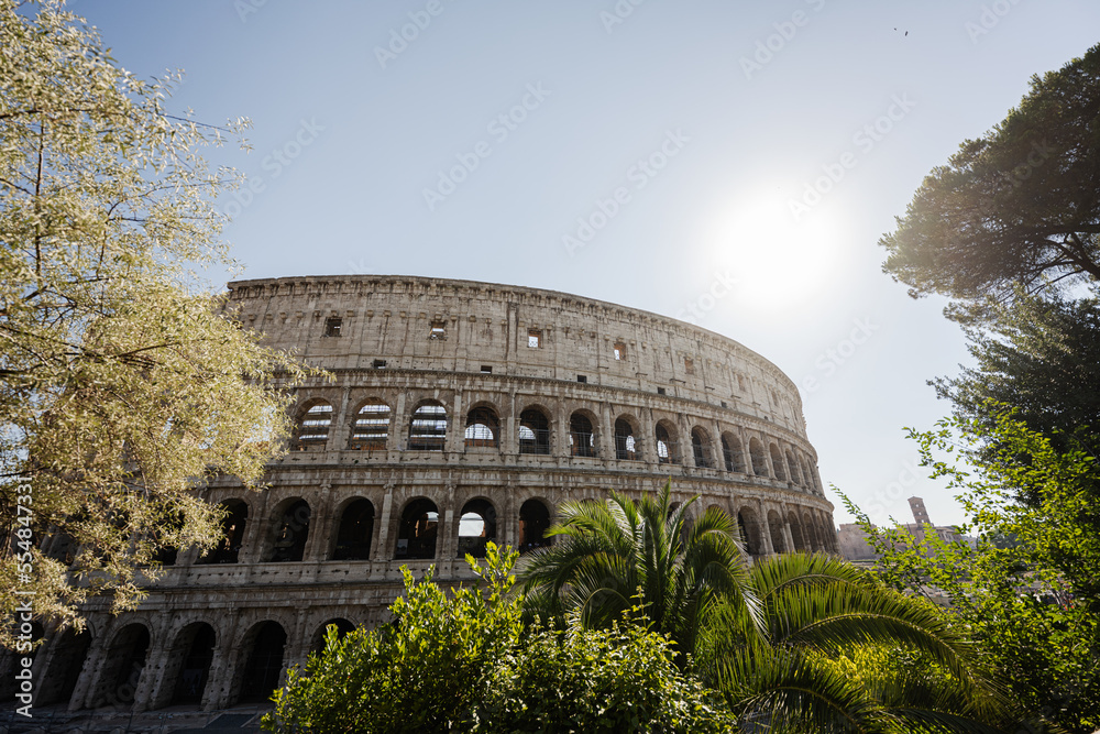 Rome Colosseum is one of the main attractions of Italy.