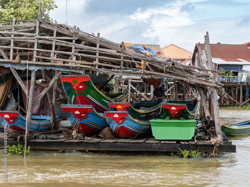 Obraz premium Schwimmende Stadt