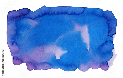 Abstract watercolor green background for your design.