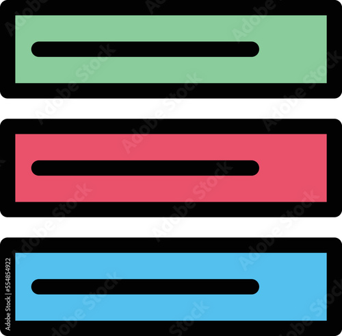 Equal Box Vector Icon