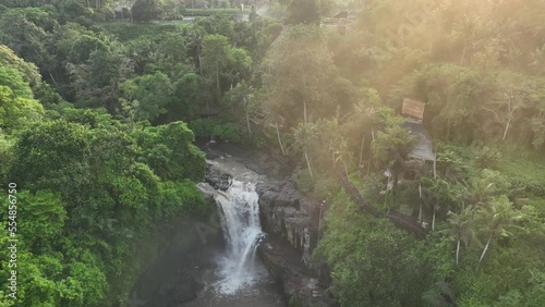 Waterfall in central Bali - Tegenungan Waterfall photo