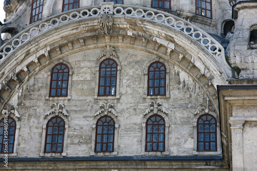 Located in Istanbul, Turkey, Nusretiye Mosque was built in 1826. photo