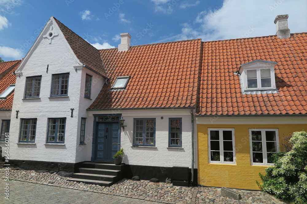 Altstadt von Ærøskøbing, Insel Ærø, Dänemark