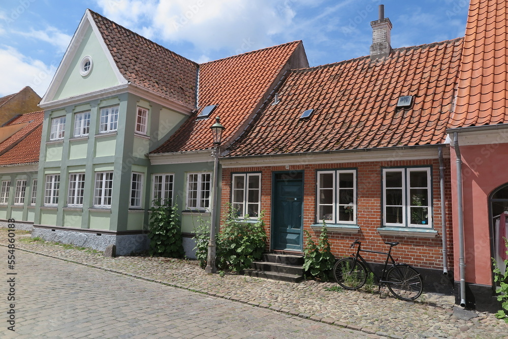Altstadt von Ærøskøbing, Insel Ærø, Dänemark Altstadt von Ærøskøbing, Insel Ærø, Dänemark