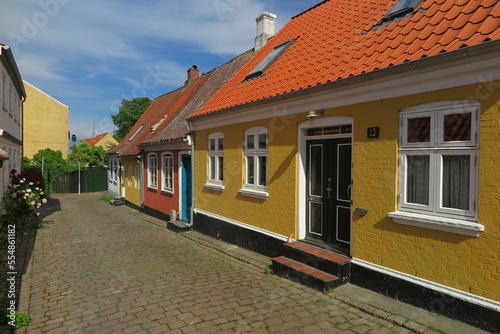 Altstadt von Marstal, Insel Ærø, Dänemark
