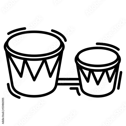 bongo drum icon