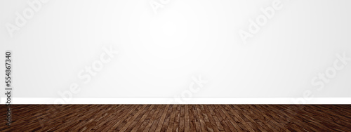 Conceptual vintage or grungy brown background of natural wood or wooden old texture floor and wall as a retro pattern layout. A 3d illustration metaphor to time  material  emptiness   age or rust