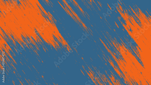 Minimal Abstract Orange Grunge Scratch Background Template