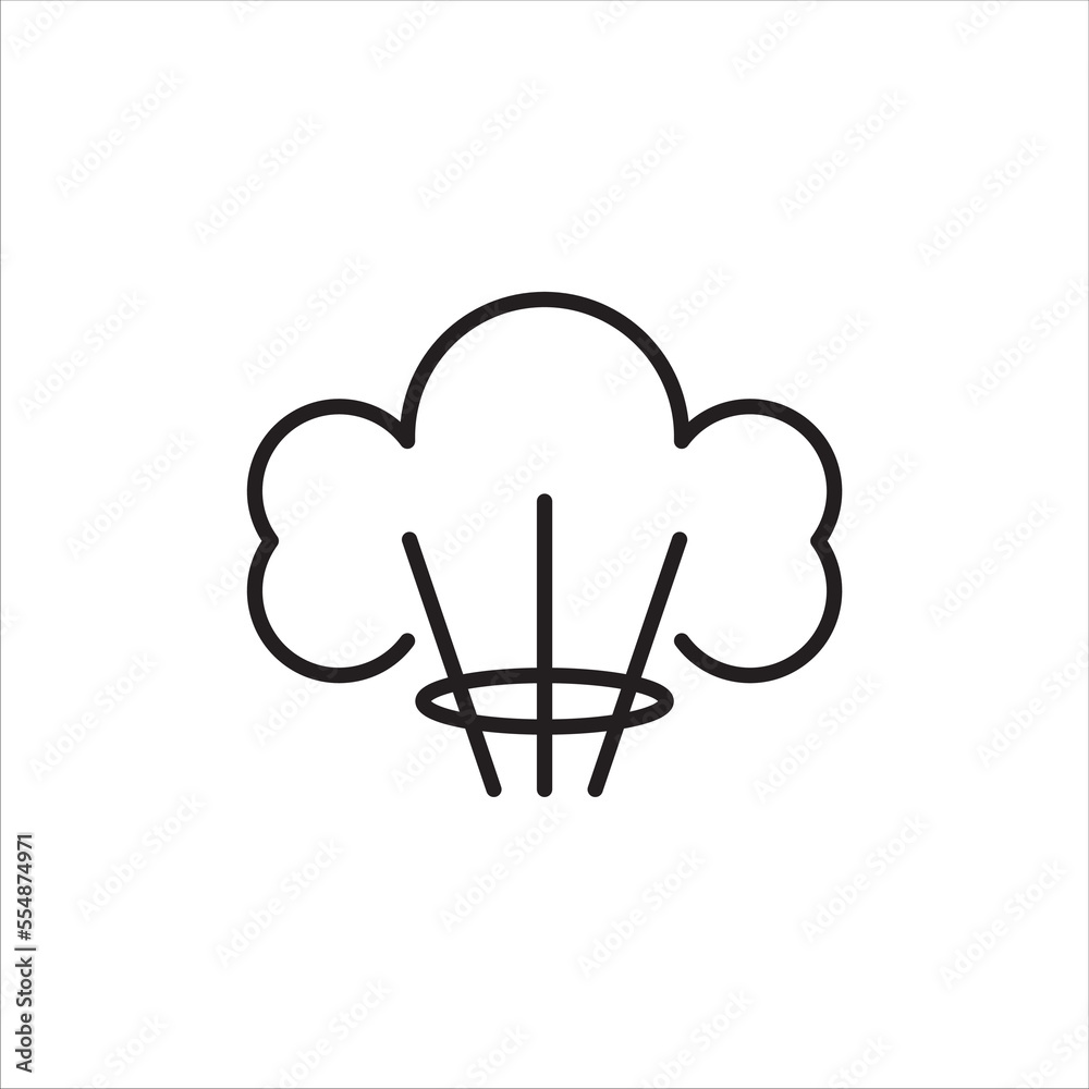 explosion icon, vector, illustration on white background explosion icon, vector, illustration on white background