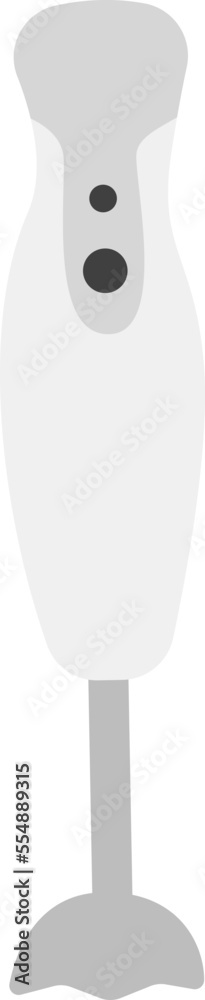Steel blender flat icon Household appliance Steel blender flat icon Household appliance