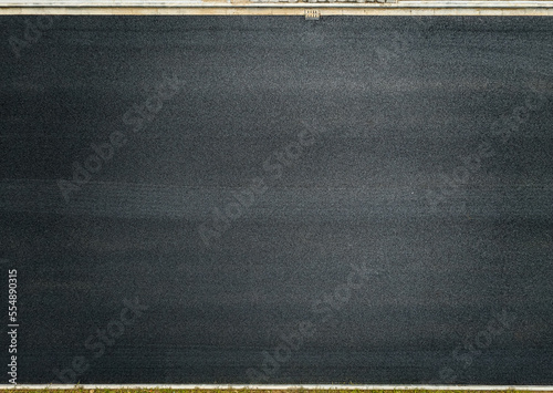 Aerial view of new asphalt road background. High Angle view.