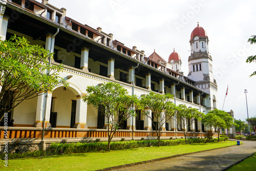 Lawang Sewu is a historic building in Indonesia located in Semarang City, Central Java. The local people call it Lawang Sewu because the building has so many doors. © Faris Fitrianto