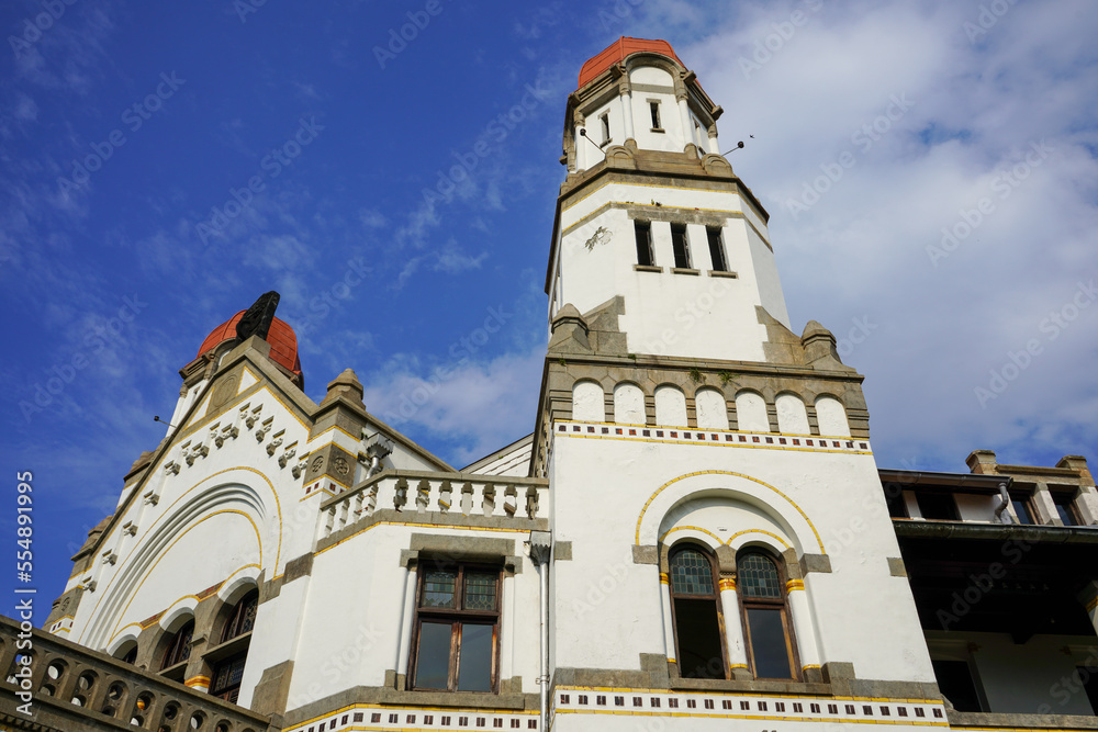 Lawang Sewu is a historic building in Indonesia located in Semarang City, Central Java. The local people call it Lawang Sewu because the building has so many doors.