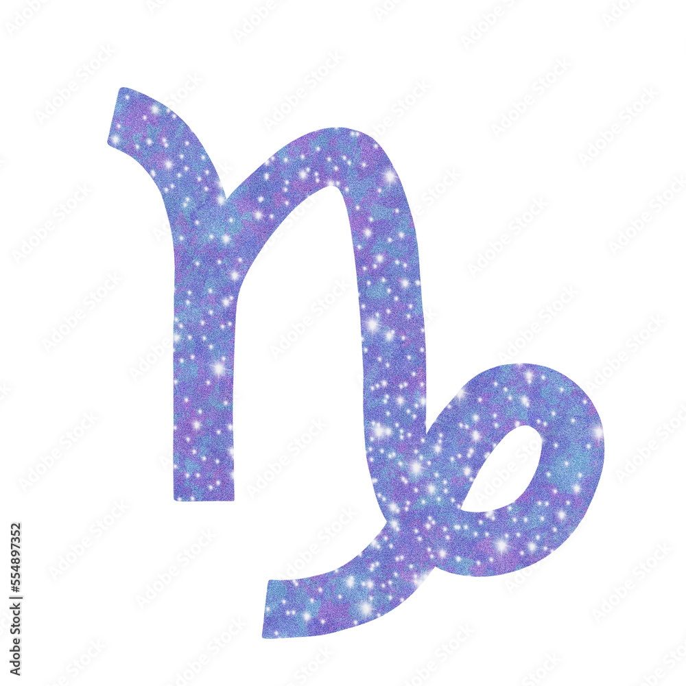 Capricorn Zodiac Sign Illustration Capricorn Zodiac Sign Illustration
