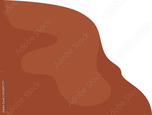 Mountains flat icon Rock and stones Coasts