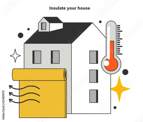 Insulate your house for energy efficiency at home. How to save on your heating