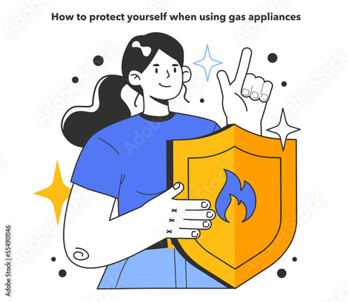 How to protect yourself when using gas appliances. Natural gas leakage