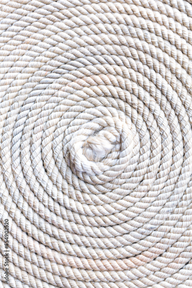 macro rope,Macro rope texture,Super close up of a thick rope in shape ...