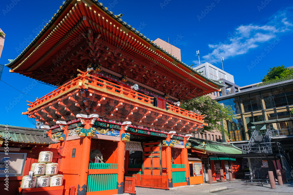 Fototapeta premium 東京都千代田区 神田明神 隨神門