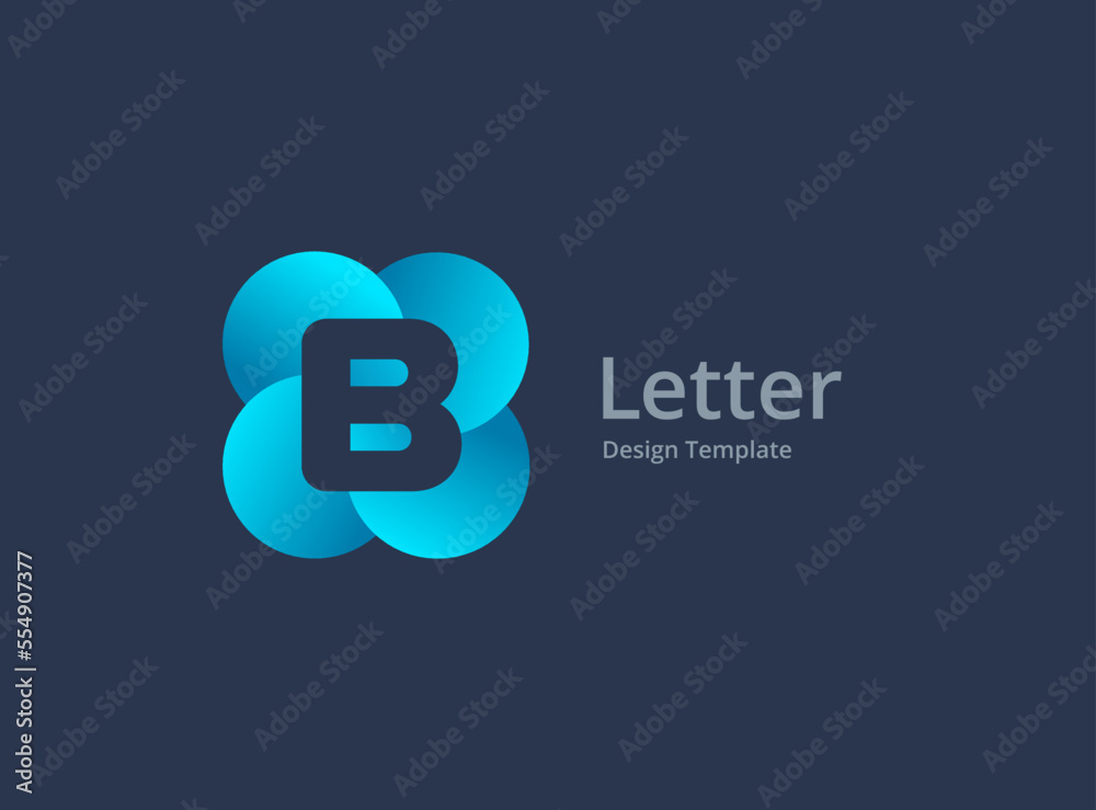 Letter B logo icon design template elements Letter B logo icon design template elements