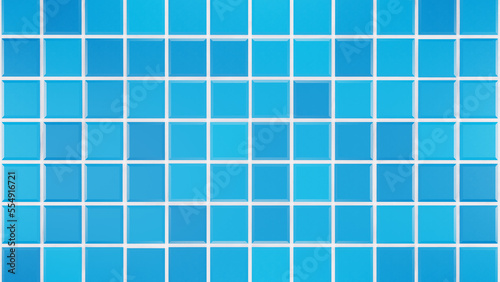 Ceramic blue seamless tile pattern, bathroom and pool tile, tile background, ceramic tile wall, blue pastel background