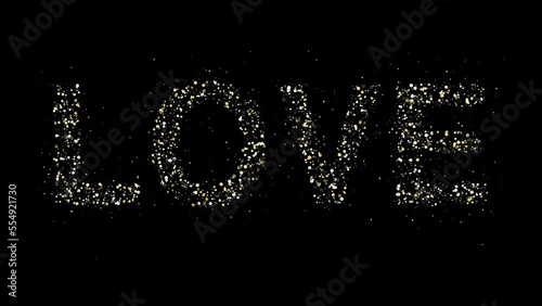 Golden Particles Love