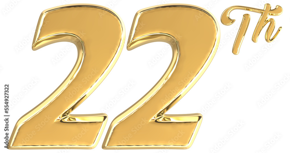 Number 3D Rendering
Number 3D Rendering