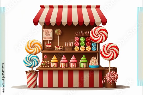 candy stand generative ai