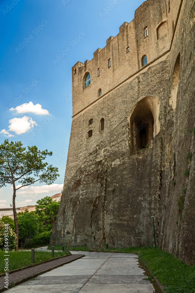 Castle of Sant'Elmo is a medieval castle in Naples, Italy. Castle of Sant'Elmo is a medieval castle in Naples, Italy.