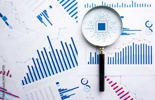  lente di ingrandimento, analizzare, informatica, processore