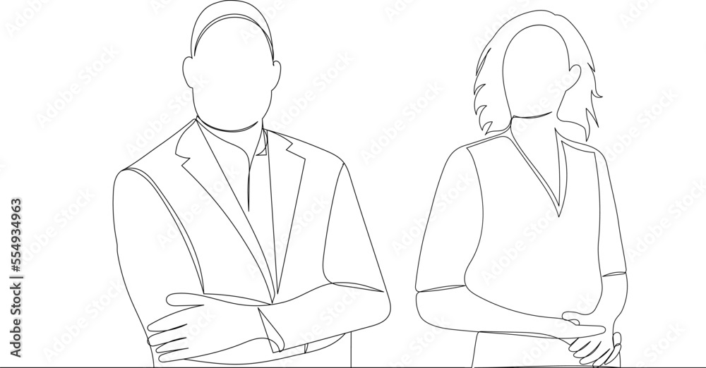 people , sketch continuous line drawing, vector people , sketch continuous line drawing, vector
