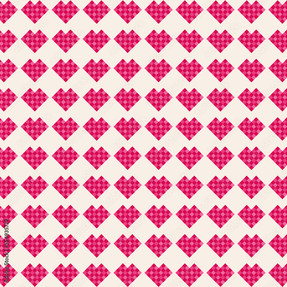 seamless pattern with hearts seamless pattern with hearts