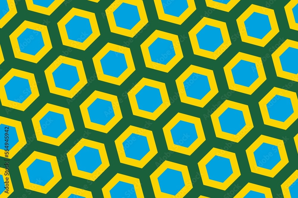 Geometric pattern in the colors of the national flag of Rwanda. The colors of Rwanda. Geometric pattern in the colors of the national flag of Rwanda. The colors of Rwanda.