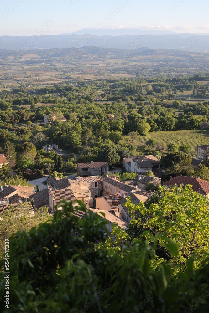 Bonnieux village and surrounding - Vaucluse - Luberon - Provence Alpes Cote d'Azur - France