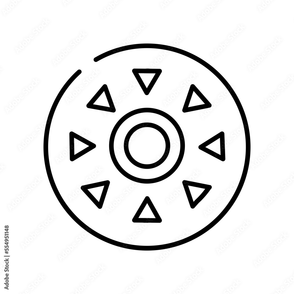 Fototapeta premium shape design line icon