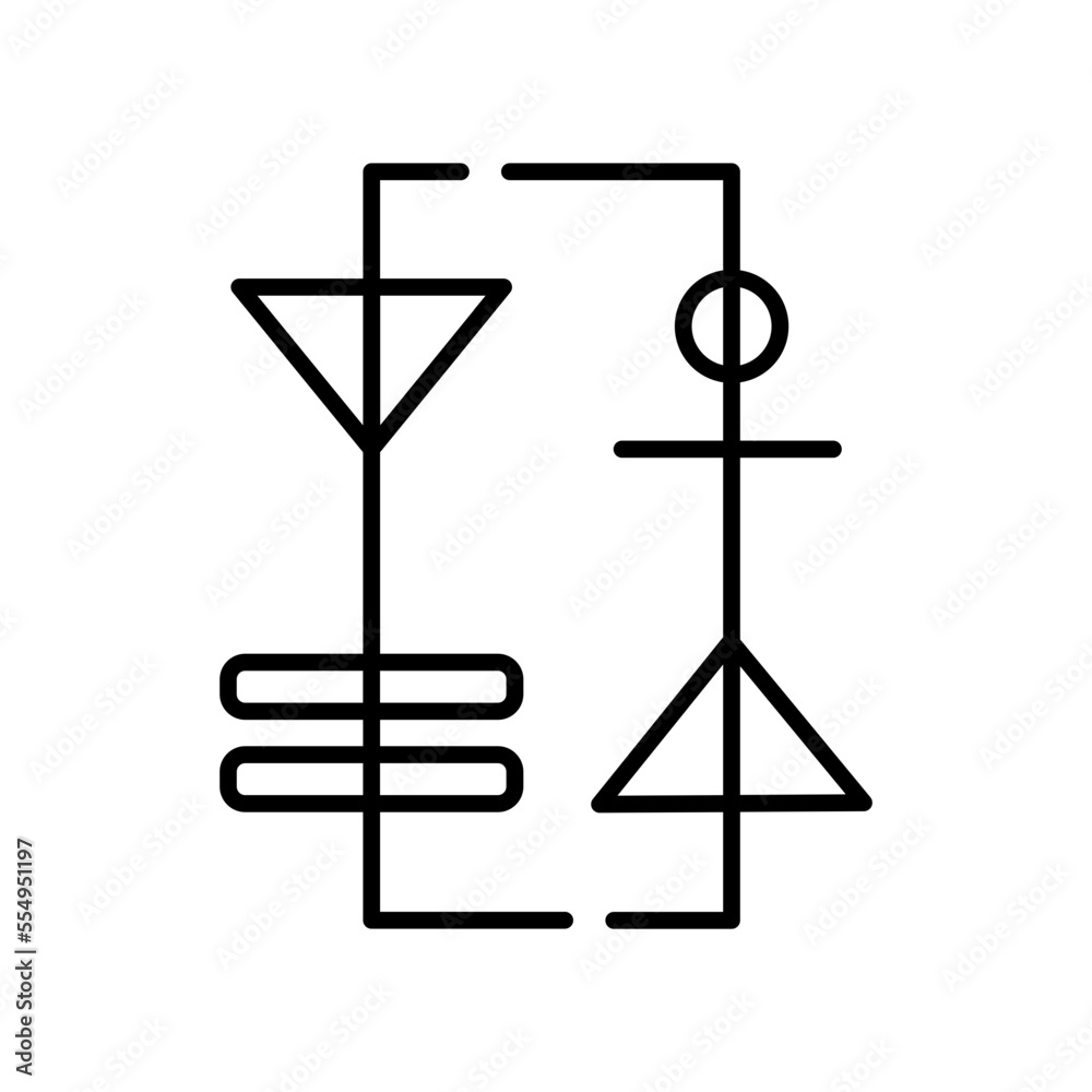 shape design line icon